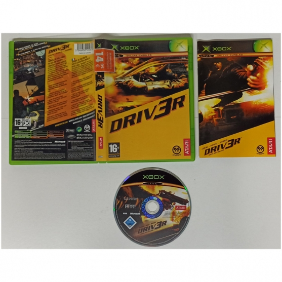 Driv3r (Driver 3), Xbox, Pal-Esp