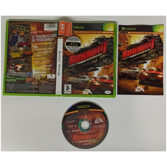 Burnout Revenge, Xbox, Pal-Esp