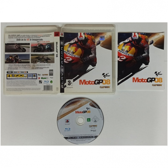 MotoGp 08, Sony Playstation 3, Pal-Esp