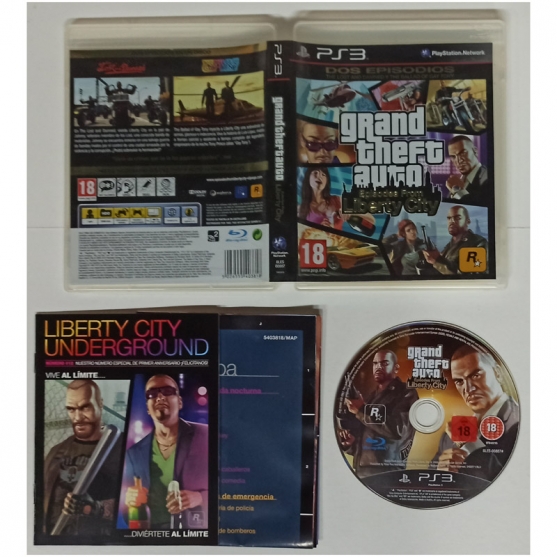 Grand Theft Auto Episodes From Liberty City, Sony Playstation 3, Pal-Esp