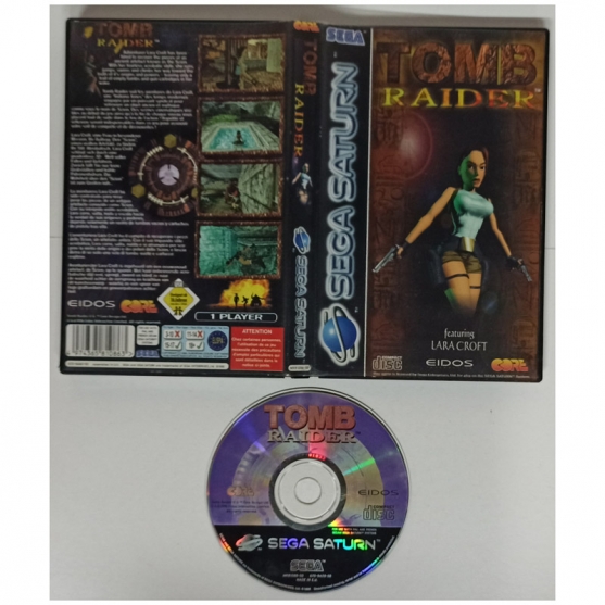 Tomb Raider, Sega Saturn, Pal-Eur