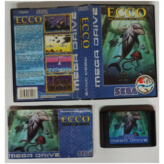 Ecco Les Marees Du Temps, Sega Mega Drive, Pal-Fr