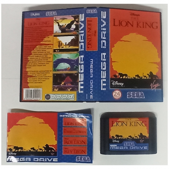 Disney's The Lion King (El Rey León), Sega Mega Drive, Pal-eur