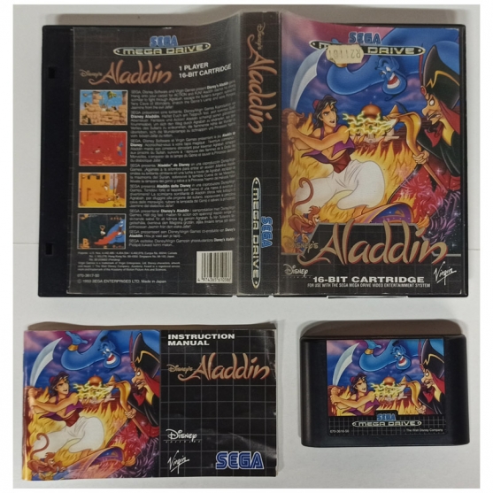Disney's Aladdín, Sega Mega Drive, Pal-eur