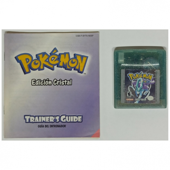 Pokémon Edición Cristal, Nintendo Game Boy Color, Ntsc-Usa