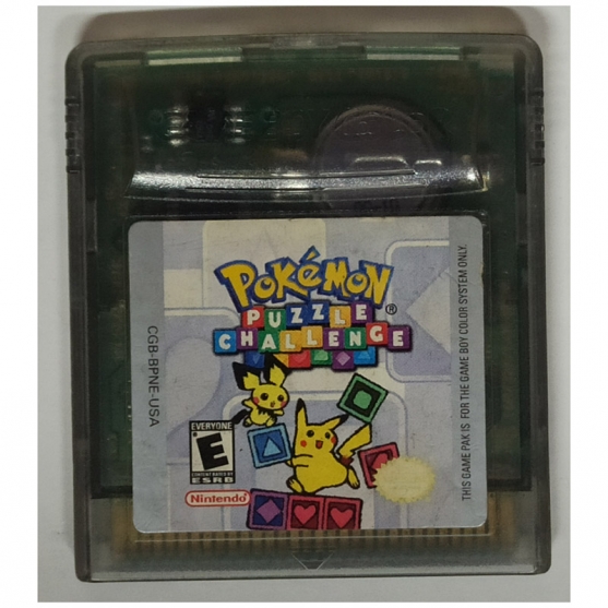 Pokémon Puzzle Challenge, Nintendo Game Boy Color, Ntsc-Usa