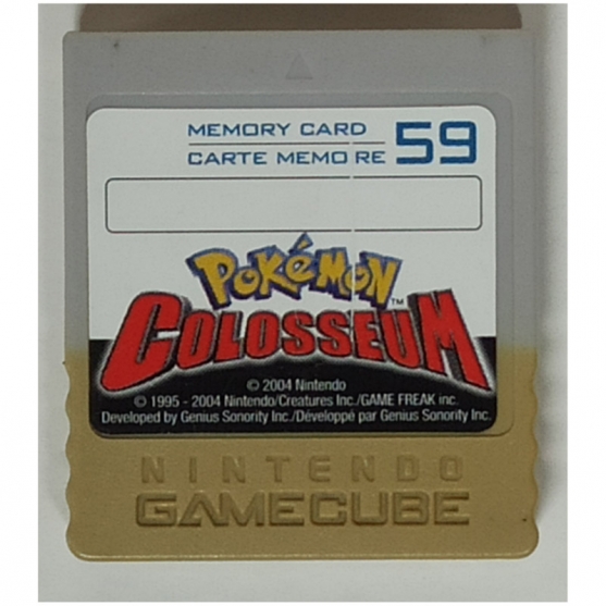 Memory Card 59 Bloques, Nintendo Game Cube, Dol-008
