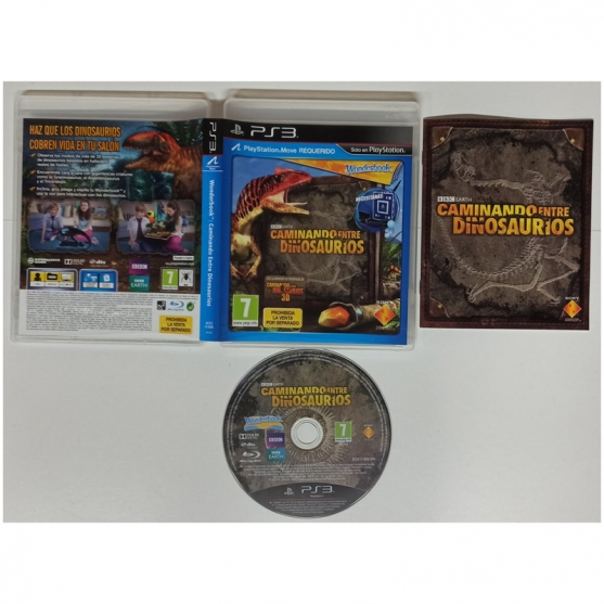 Wonderbook: Caminando Entre Dinosaurios, Sony Playstation 3, Pal-Esp