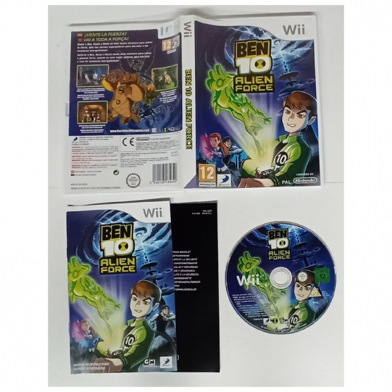 Ben 10 Alien Force, Nintendo Wii, Pal-Esp