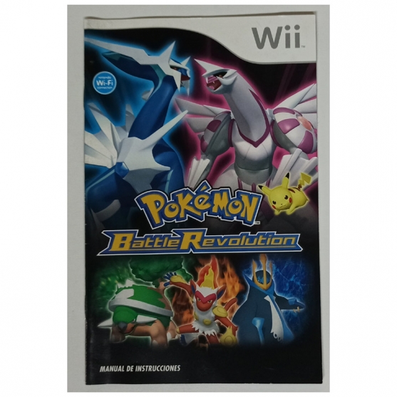 Manual Instrucciones Pokémon Battle Revolution, Nintendo Wii, Pal-Esp