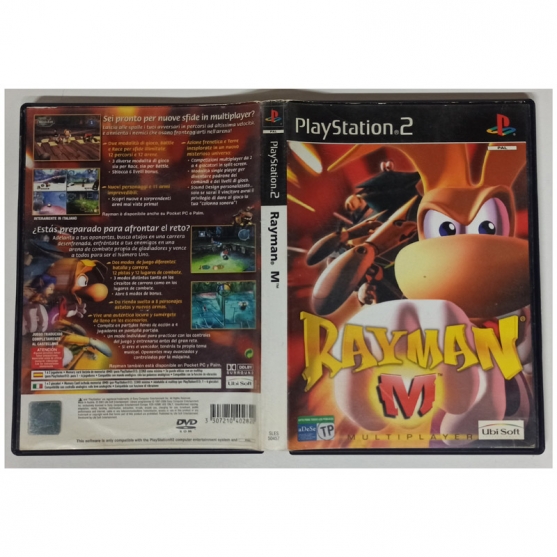 Caja Vacia Rayman M, Sony Playstation 2, Pal-Esp. SIN JUEGO