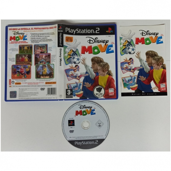 Disney Move, Sony Playstation 2, Pal-Esp