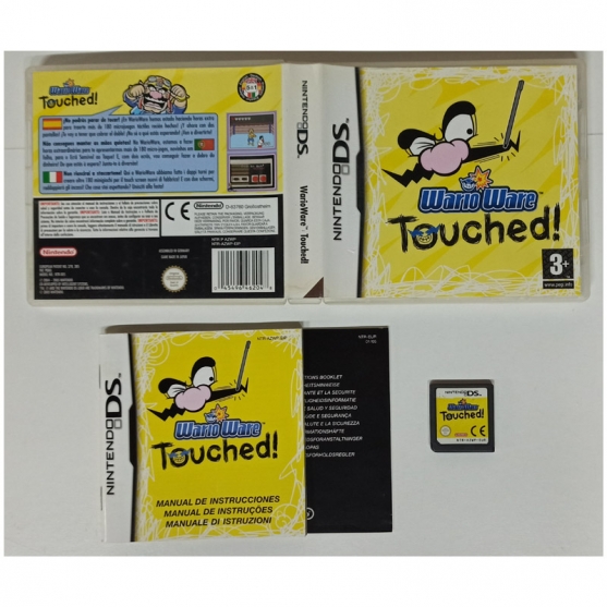 Wario Ware Touched!, Nintendo Ds, Pal-Esp