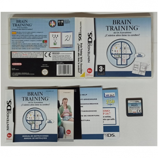 Brain Training del Dr. Kawashima, Nintendo Ds, Pal-Esp