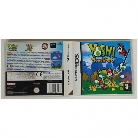 Caja Vacia Yoshi Touch & Go, Nintendo Ds, Pal-Esp, SIN JUEGO