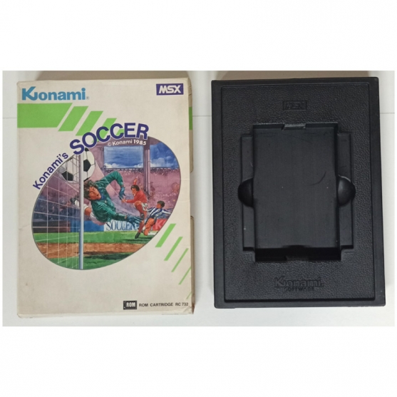 Caja Vacia Konami's Soccer, Sony Msx Msx Rom Cartridge, Konami. PAL-EUR
