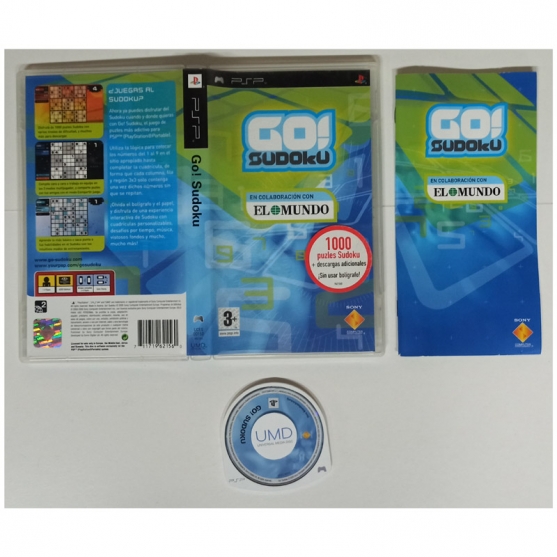 Go! Sudoku, Sony Psp, Pal-Esp