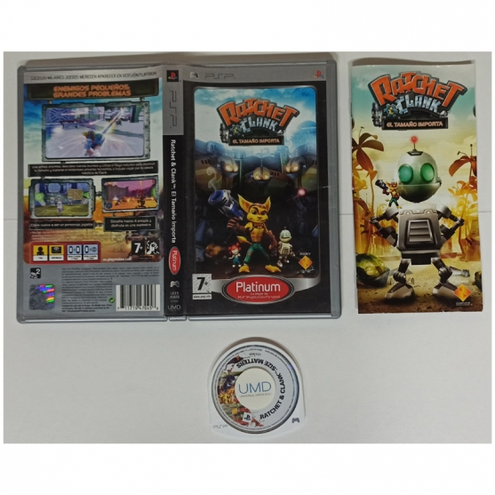 Ratchet & Clank El Tamaño Importa, Sony Psp, Pal-Esp