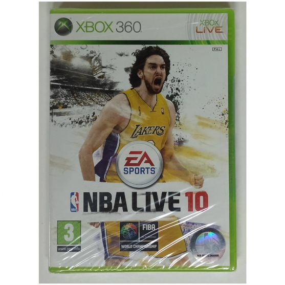 Nba Live 10, Xbox 360, Pal-Esp