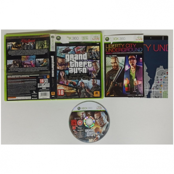 Grand Theft Auto Episodes From Liberty City, Xbox 360, Pal-Esp
