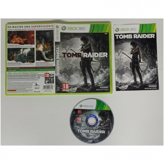 Tomb Raider, Xbox 360, Pal-Esp