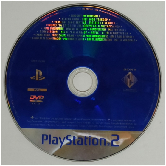 Demo PBPX-955006. Playstation 2