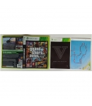 Caja y Manual Grand Theft Auto V, Xbox 360, Pal-Esp. SIN JUEGO