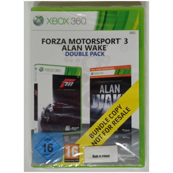 Forza Motorsport 3 y Alan Wake, Xbox 360, Pal-Esp