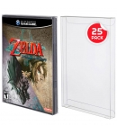 25 Protectores de Plástico Juegos, GameCube, Xbox, Playstation 2, Nintendo Wii, Sega Saturn, Dvd