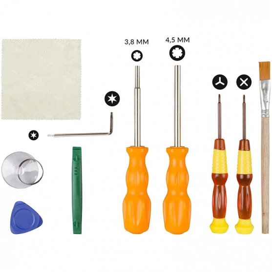 Set Herramientas 10 en 1, Nintendo Nes, Super Nintendo, Nintendo 64, Nintendo Wii U