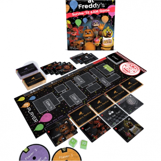Juego de Mesa Five Nights at Freddy's Suvive 'Til 6Am Game