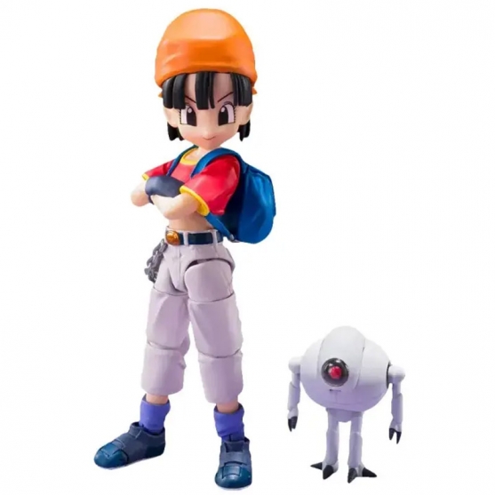 Figura Articulada Dragon Ball Gt, Pan -Gt- & Gill SH Figuarts 9 cm