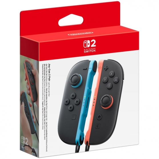 Mandos Joy-Con 2 (azul / rojo claro), Switch 2, DISPONIBLE 5 DE JUNIO 2025