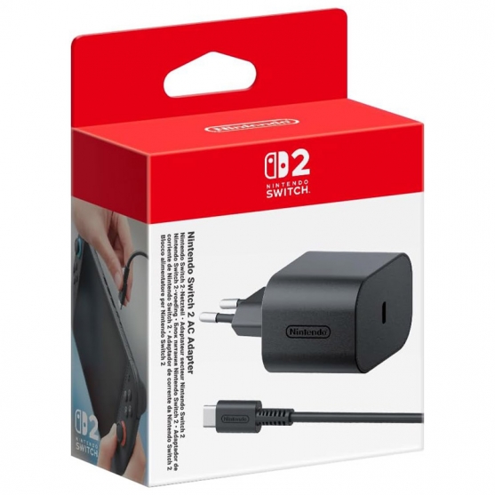 Adaptador de Corriente Nintendo Switch 2, DISPONIBLE 5 DE JUNIO 2025