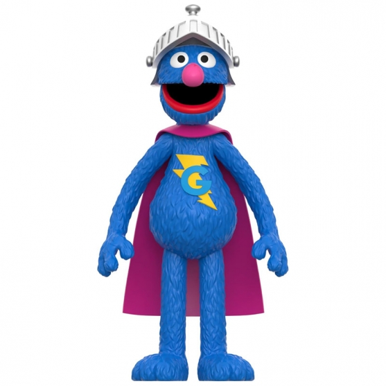 Figura 123 Sesame Street, Super Grover (Super Coco) Super7 Reaction Figures 10 cm