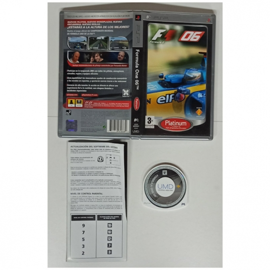 Formula One 06, Sony Psp, Pal-Esp
