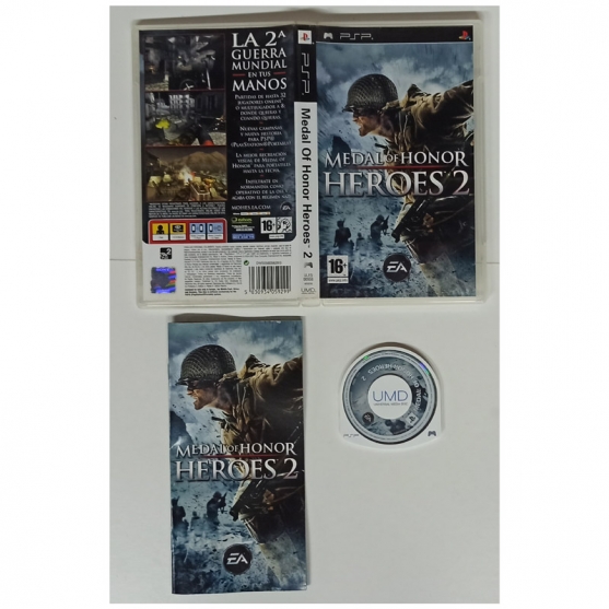 Medal of Honor Heroes 2, Sony Psp, Pal-Esp