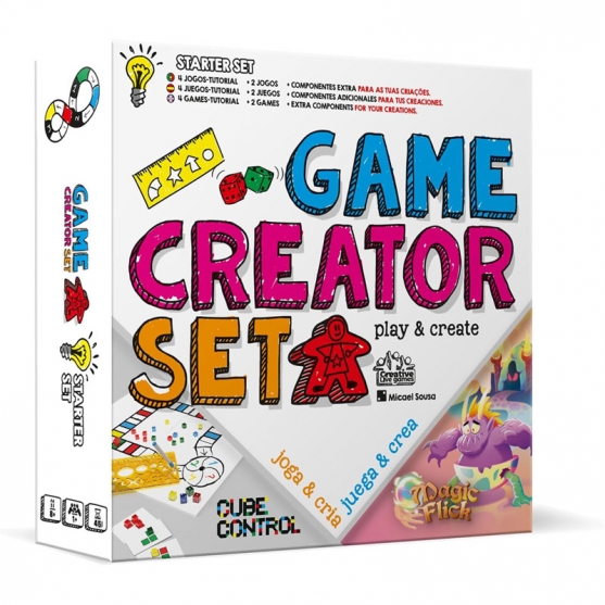 Juego de Mesa Game Creator Set, Cube Control