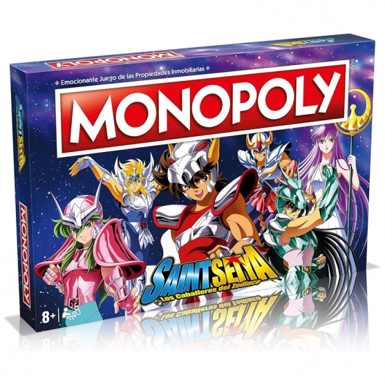 Juego de Mesa Monopoly Saint Seiya Los Caballeros del Zodiaco