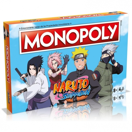 Juego de Mesa Monopoly Naruto Shippuden