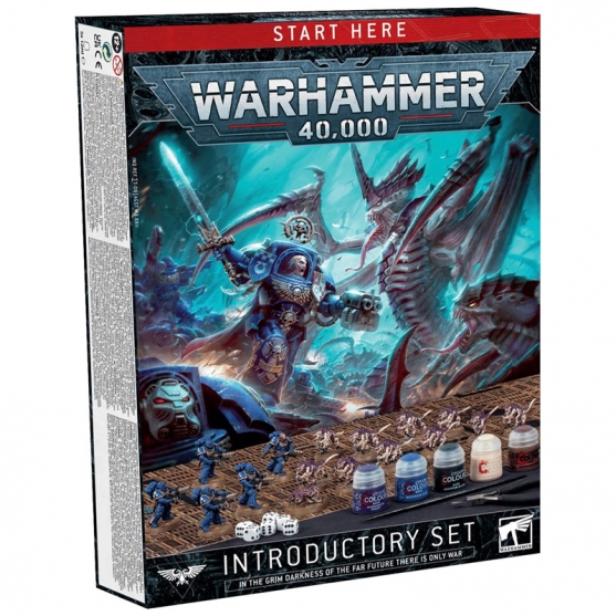 Warhammer 40.000 Introductory Set In The Grim Darkness of the Far Future Is Only War