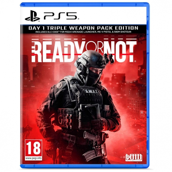 Ready Or Not Day 1 Triple Weapon Pack Edition