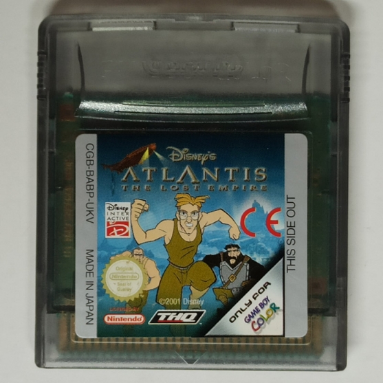 Disney´s Atlantis The Lost Empire, Nintendo Game Boy Color, Pal-Ukv