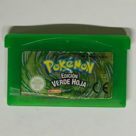 Pokémon Edición Verde Hoja, Nintendo Game Boy Advance, Pal-Esp