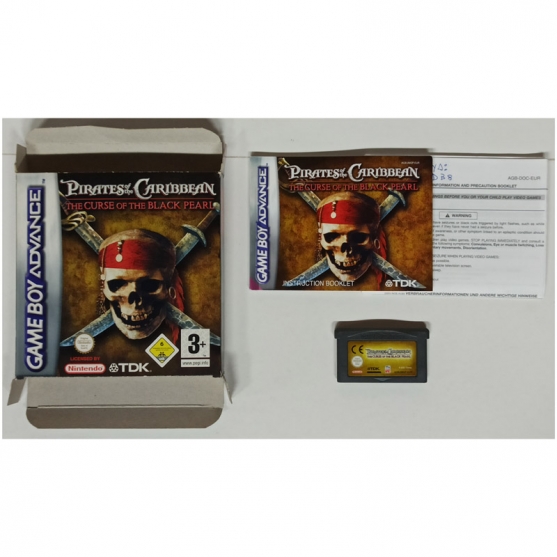 Pirates of the Caribbean The Curse of the Black Pearl, Nintendo Game Boy Advance, Pal-Eur