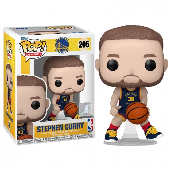 Pop! Basketball Stephen Curry 205 Nba Golden State Warriors