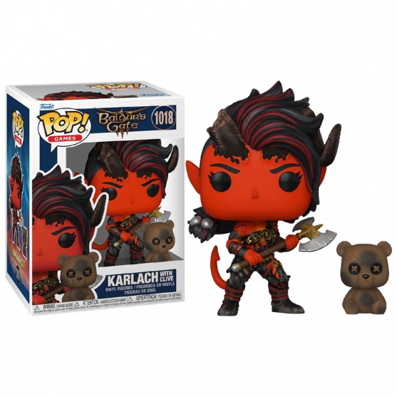 Pop! Games Karlach With Clive 1018 Baldur's Gate