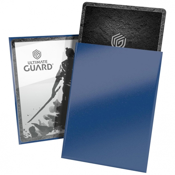 100 Fundas Cartas Medida Standard 66 x 91 mm Azules, Katana Ultimate Guard