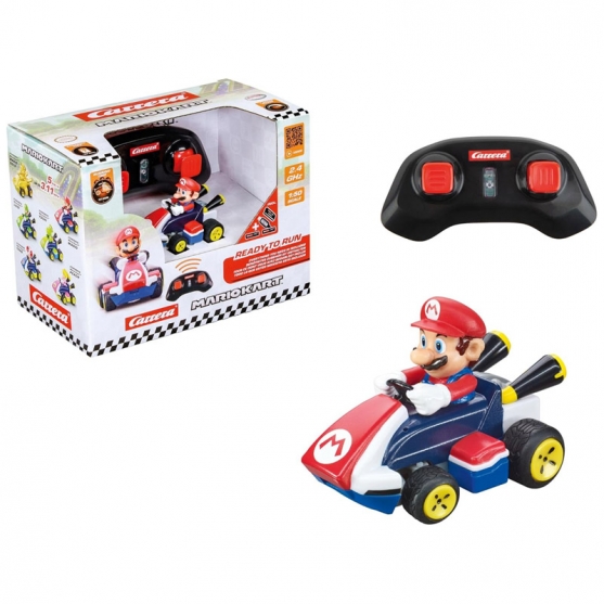 Coche Radio Control Mario Kart, Mario Kart Carrera Escala 1:50