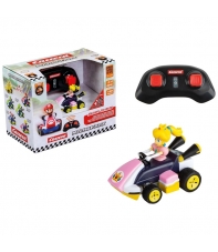 Coche Radio Control Mario Kart, Peach Carrera Escala 1:50